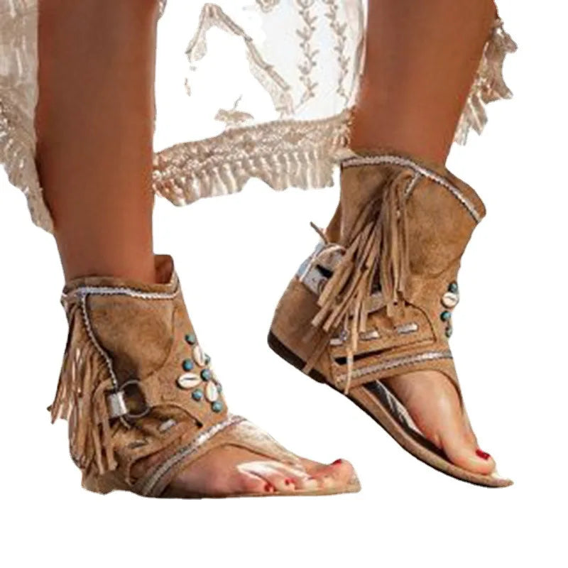 Fringe Boho Sandals