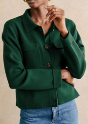 Classic Merino Wool Knit Cardigan – Autumn/Winter Essential davinluxe