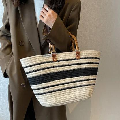 Ladies Woven Tote Bag