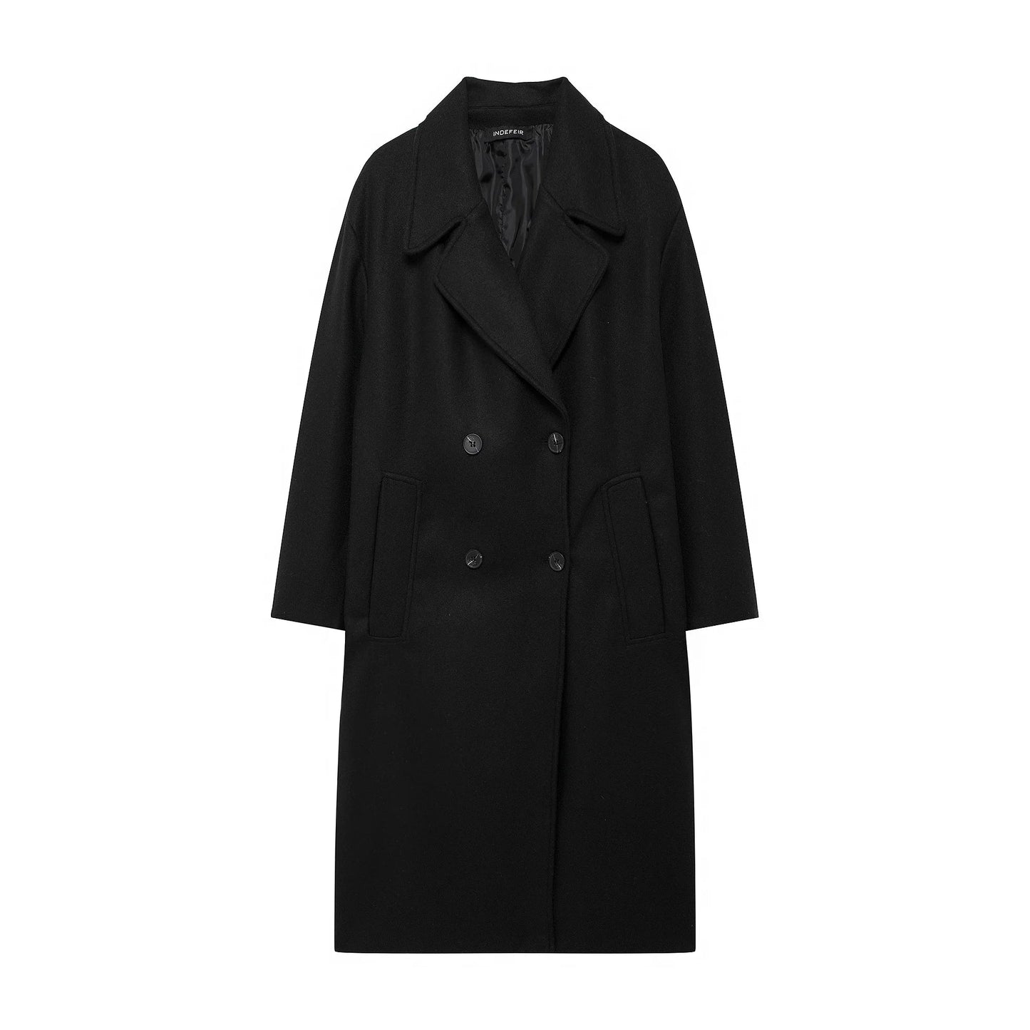 Sara™ Double-Breasted Coat Davin lUXE