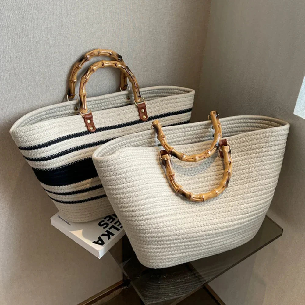 Ladies Woven Tote Bag