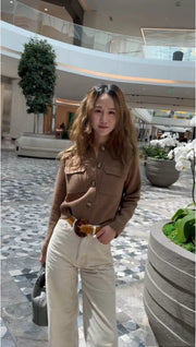 Classic Merino Wool Knit Cardigan – Autumn/Winter Essential davinluxe