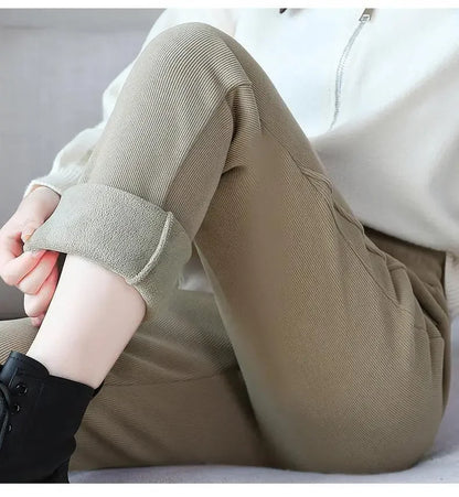 Women’s High-Waist Thermal Trousers