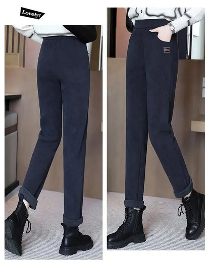 Women’s High-Waist Thermal Trousers