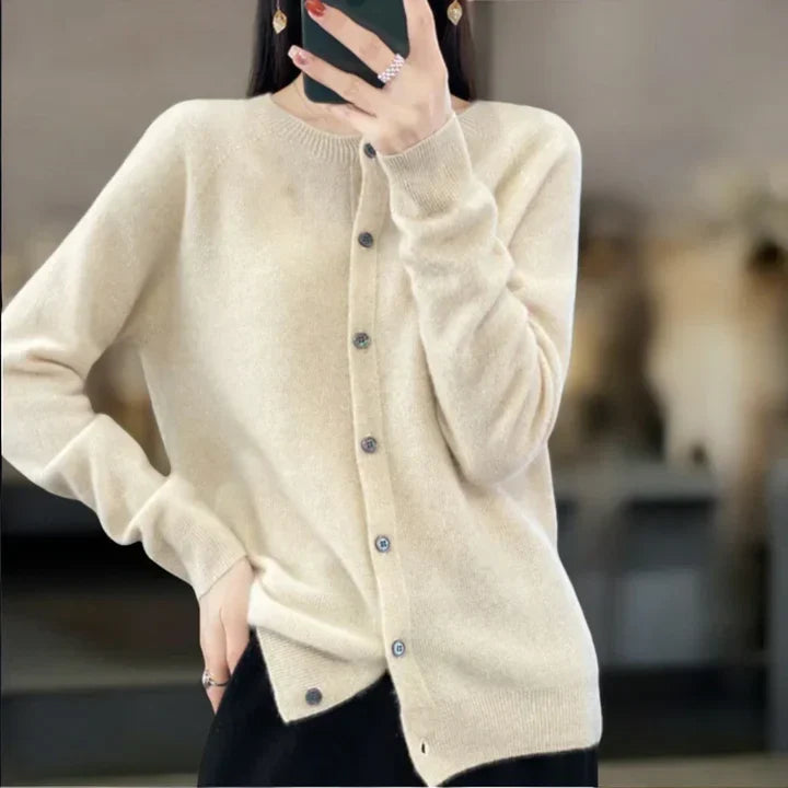 Soft Wool Cardigan Davin luxe