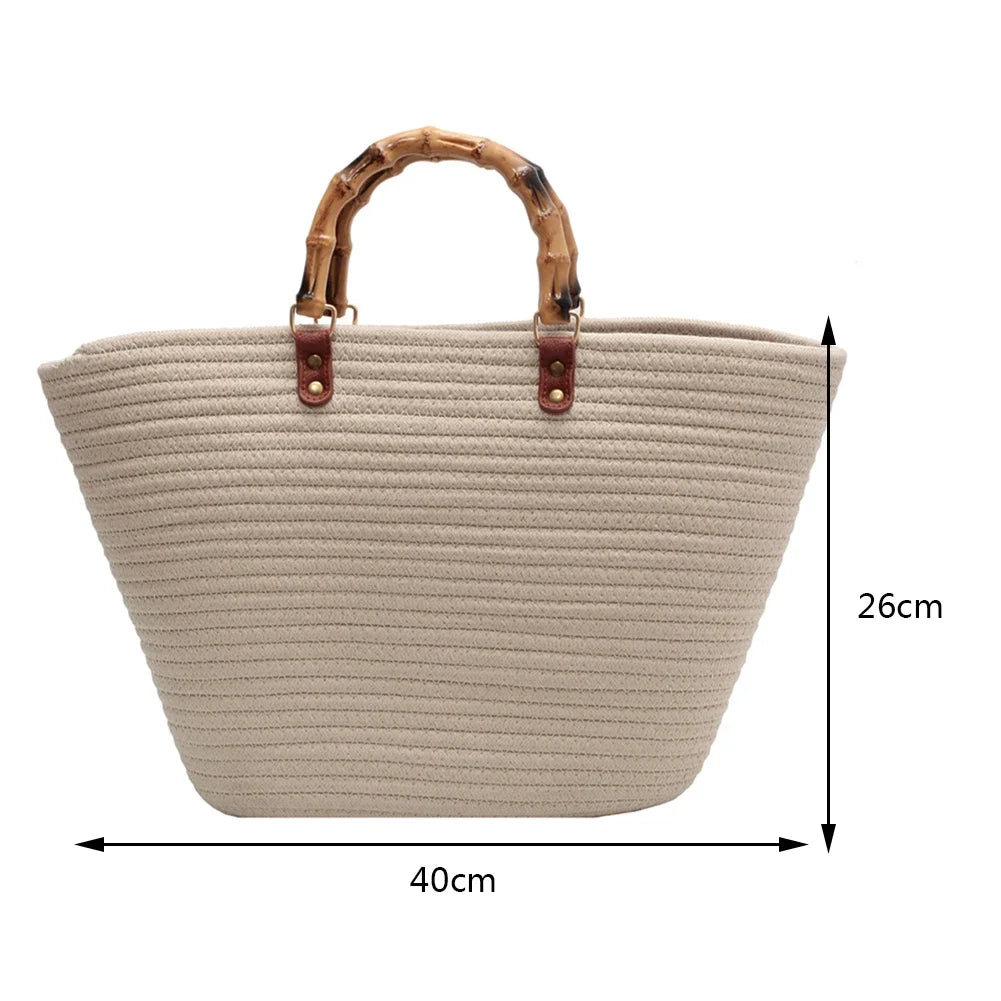 Ladies Woven Tote Bag