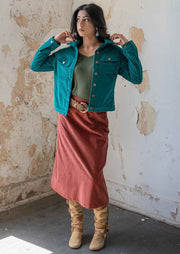 Corduroy Jacket Everglade Davin luxe