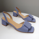 🔥Hot Sale🔥Women's Leather Square Sandals