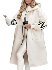 Leona™ Hooded Patchwork Jacket Davin lUXE