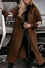 Leona™ Hooded Patchwork Jacket Davin lUXE