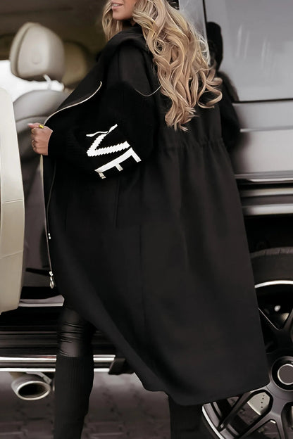 Leona™ Hooded Patchwork Jacket Davin lUXE