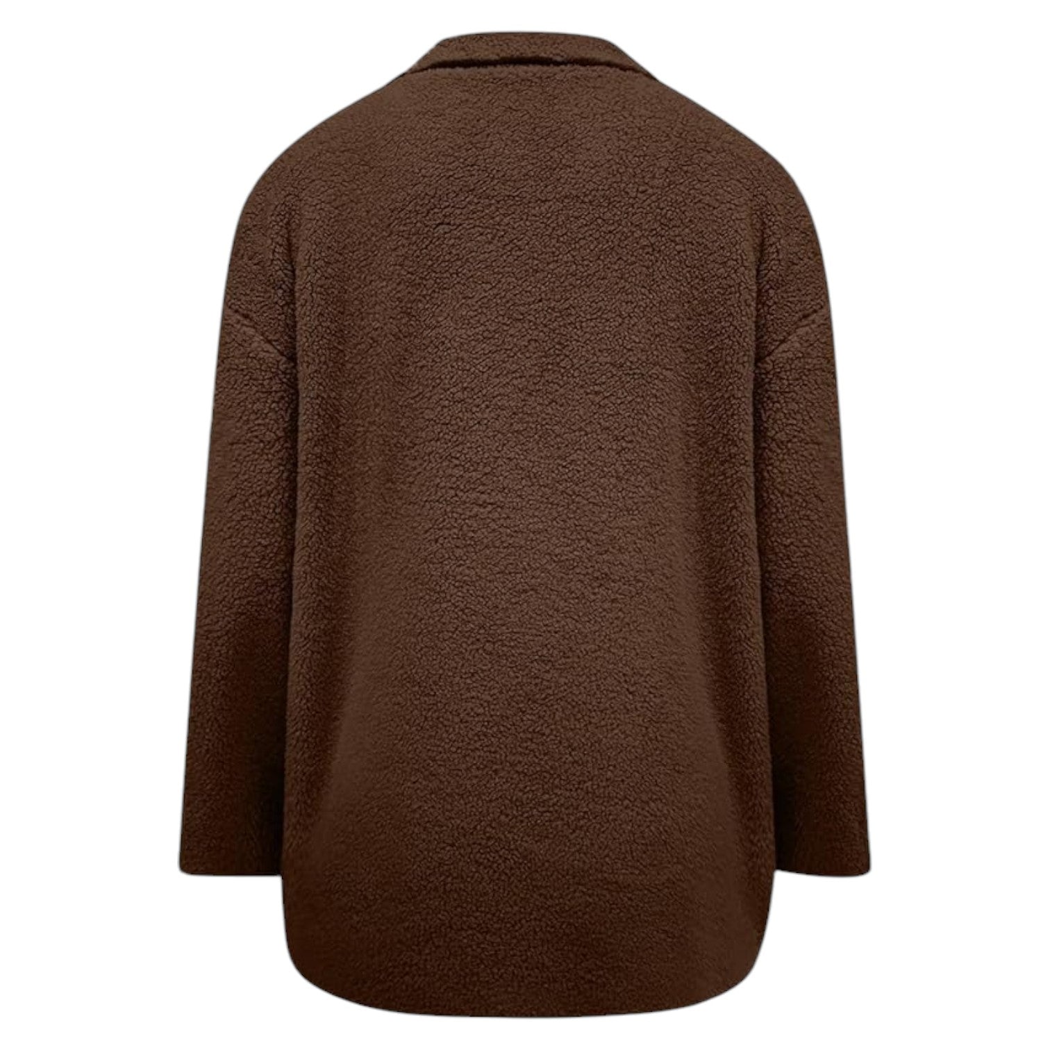 Cozy Button-Up Coat Davin lUXE