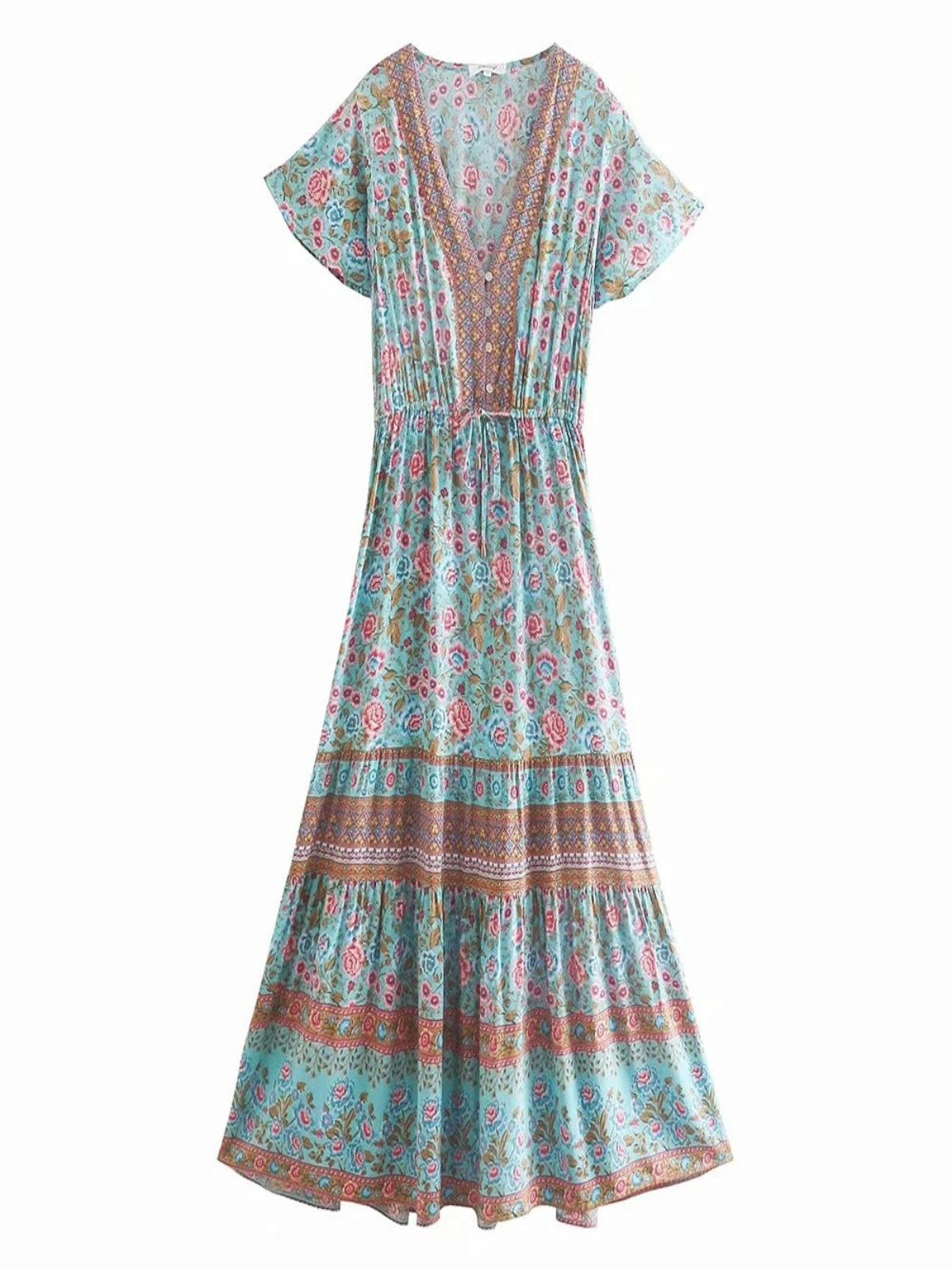 Vintage Boho Maxi Dress
