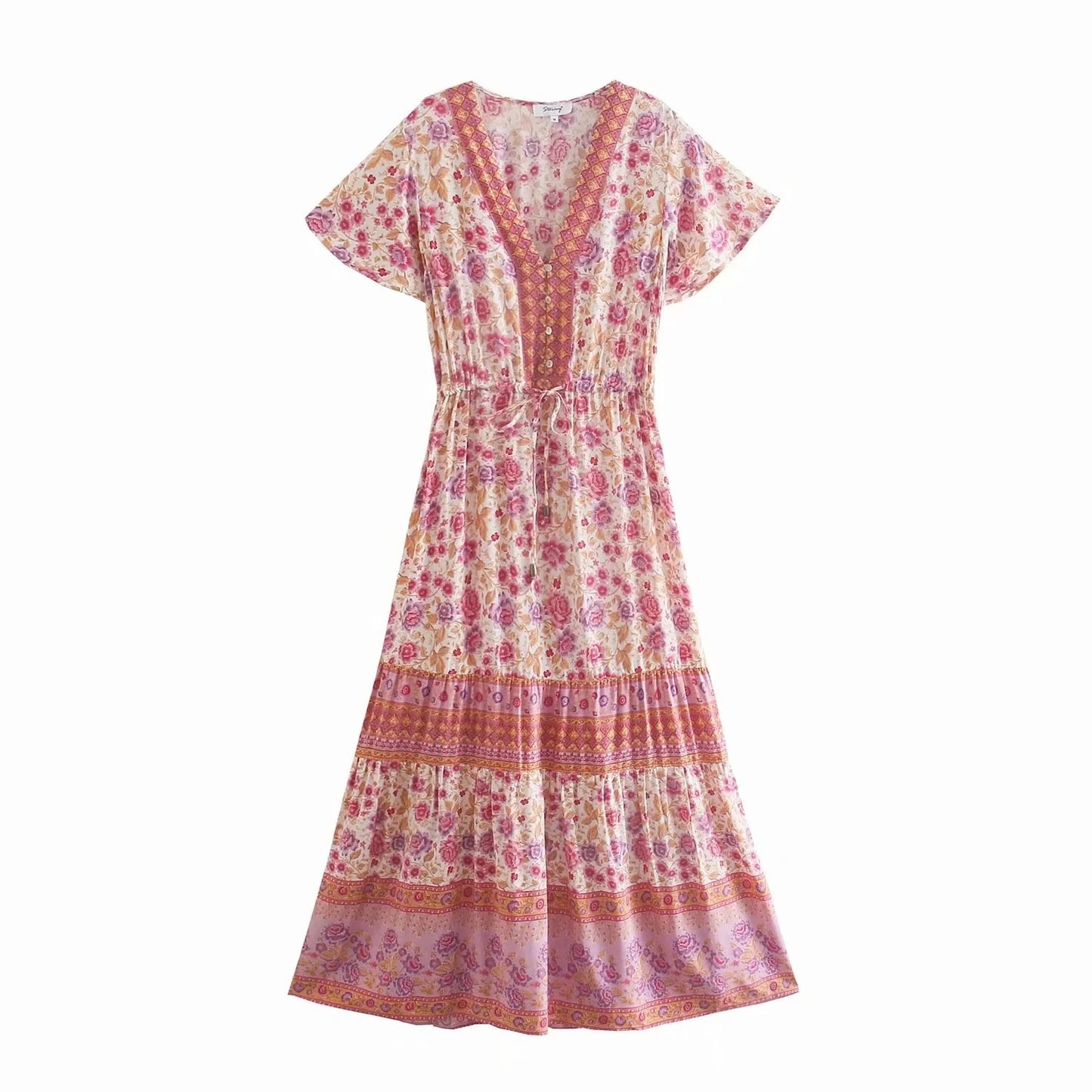 Vintage Boho Maxi Dress