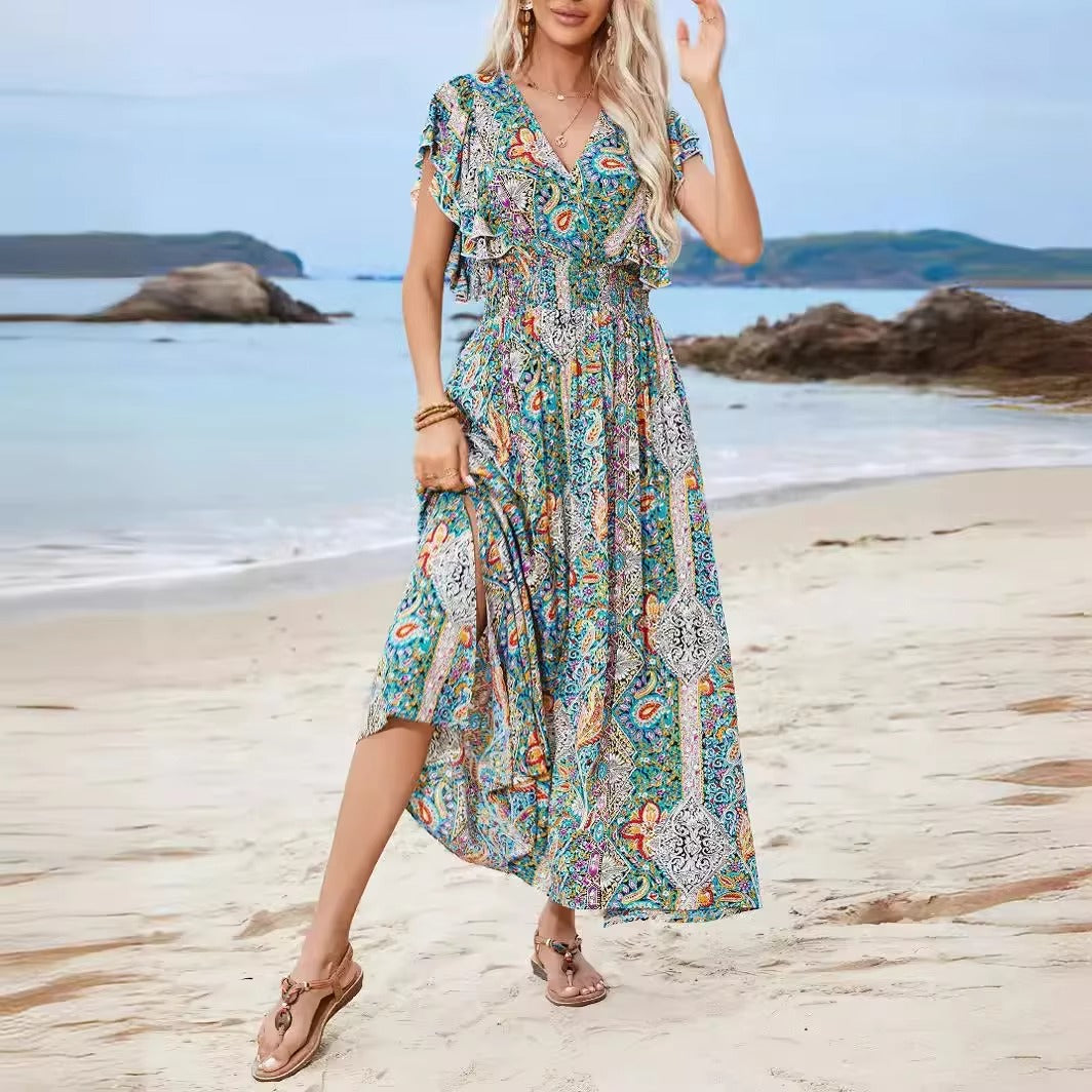 Shangri-La Breeze Maxi Dress