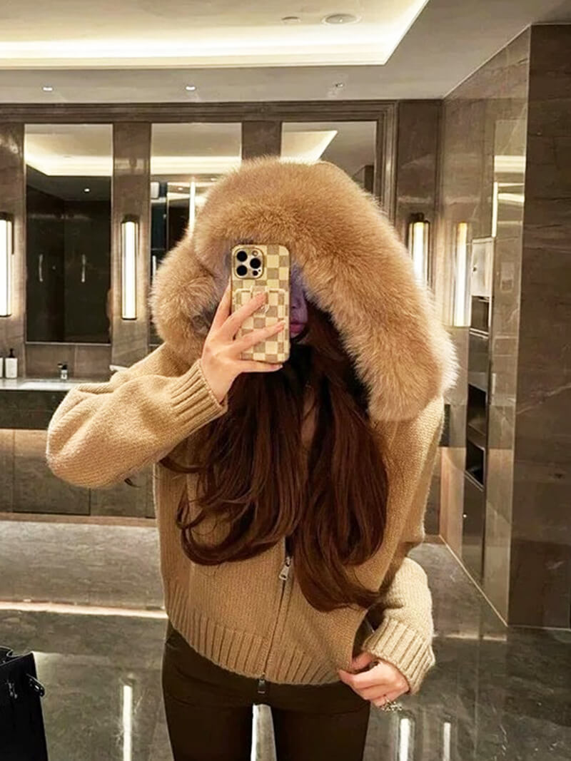 Alison faux fur Jacket SEAME