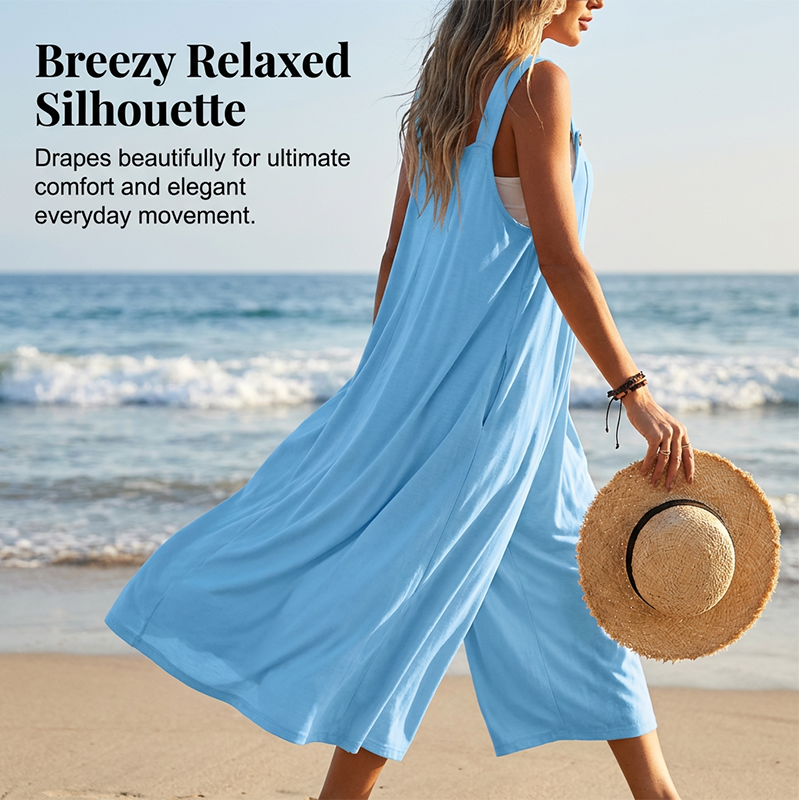 Summer Breeze Wide-Leg Jumpsuit