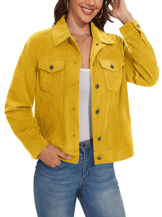 Corduroy Jacket Everglade Davin luxe